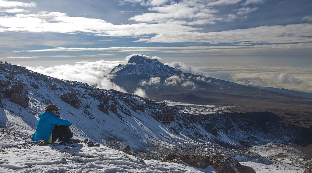 Виды с горы Килиманджаро
