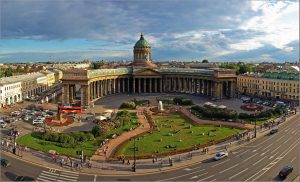 Красивый вид а Санкт-Петербург