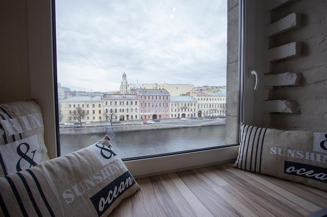 бутик-отель в центре Санкт-Петербурга с красивым видом из окна