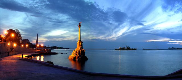 Севастополь памятник затопленным кораблям