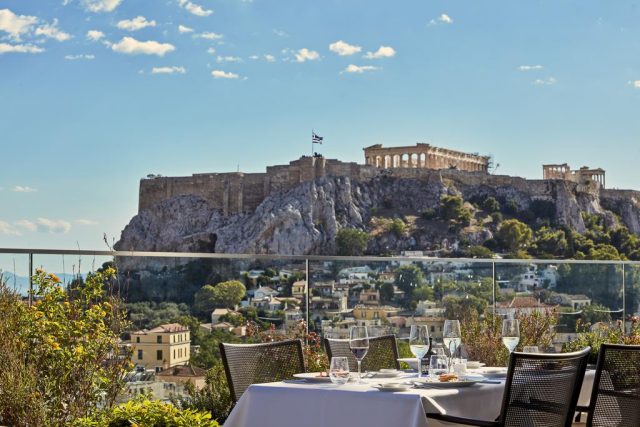 Рестораны в афинах с видом на акрополь суррее