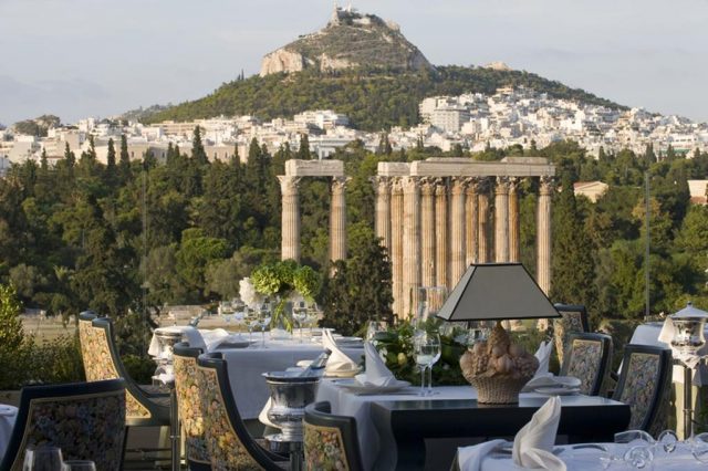 Рестораны в афинах с видом на акрополь хочу купить замок