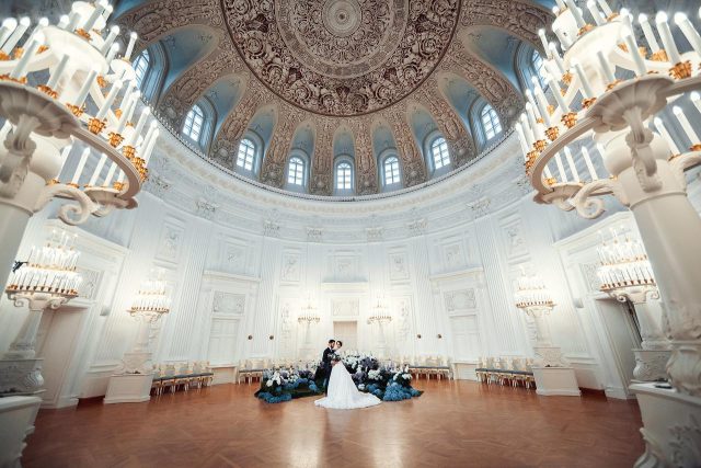 шикарная свадьба во дворце Петровский Путевой