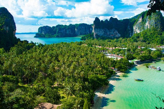 отели провинции Краби Таиланд с красивым видом на море