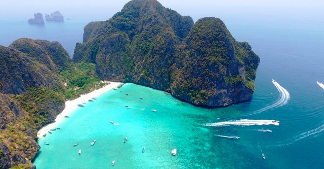 отели острова Пхи Пхи Таиланд с видом на море