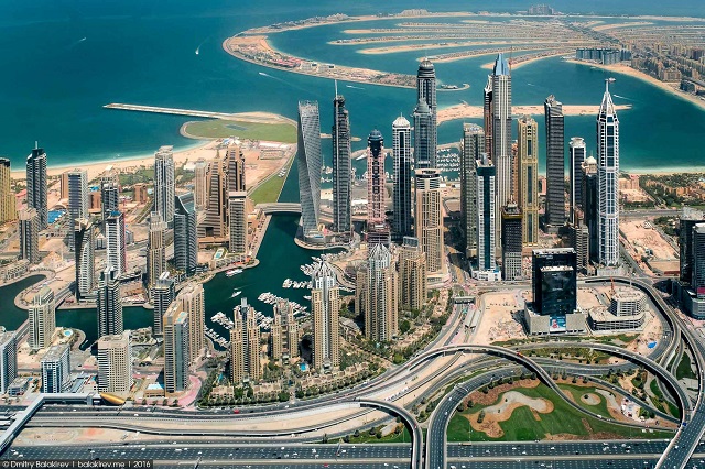 Отели Дубая с видом на море и город