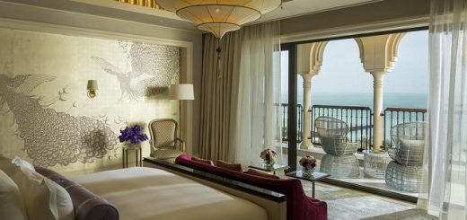 отель в Дубае с красивым видом на море