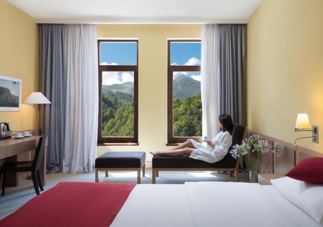 Отель в Красной Поляне Сочи с красивым видом на горы