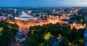 отели и апартаменты Ростова-на-Дону с красивым видом из окна
