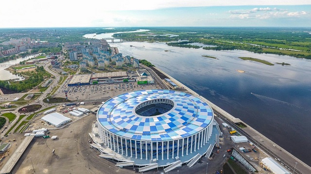 лучшие отели, хостелы и апартаменты рядом с футбольным стадионом в Нижнем Новгороде