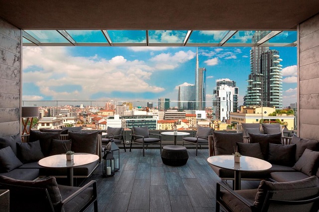 лучшие отели Милана с красивым видом на город