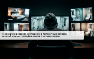несанкционированного видеонаблюдения в отелях и других местах временного проживания