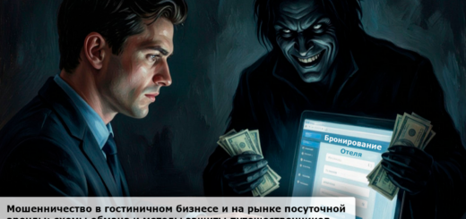 Мошеничество и обман на рынке бронирования посуточного жилья