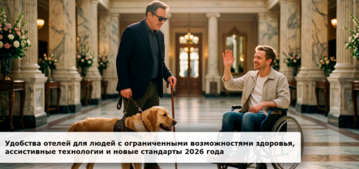 Удобства отелей для людей с ограниченными возможностями здоровья 2026 года